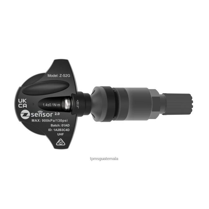 Sensor TPMS Ford - 8N02689 Sensor tpms de repuesto mini oe-oe p/n 36106856209 frecuencia 433mhz vástago de válvula de metal - gris oscuro